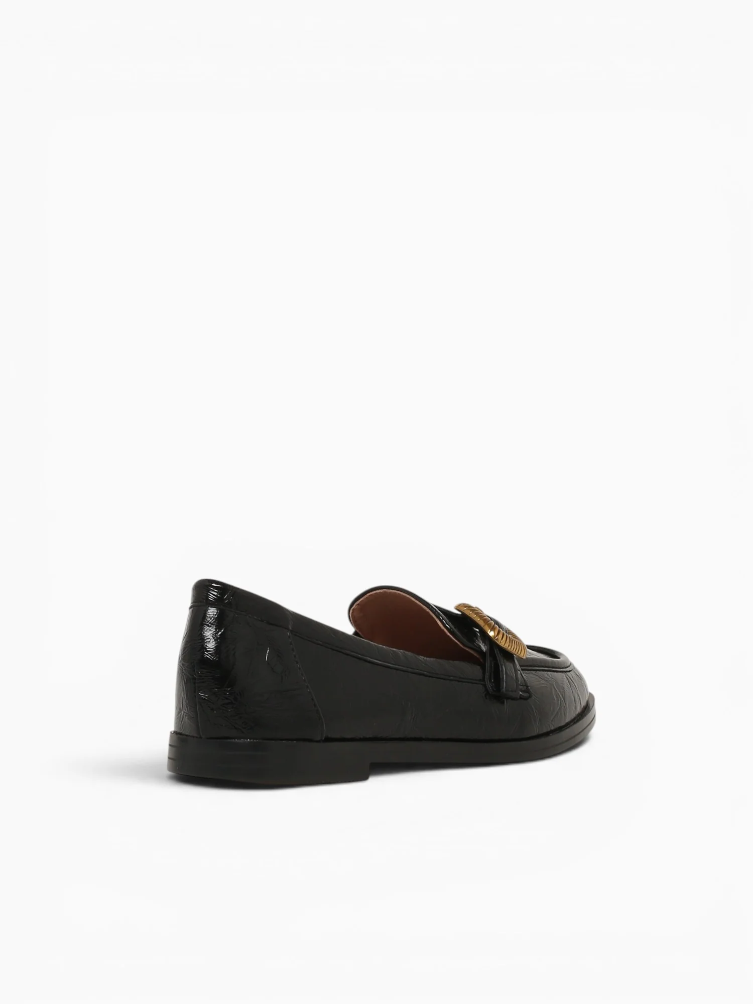 Gracie Black Patent Crinkle - Image 4