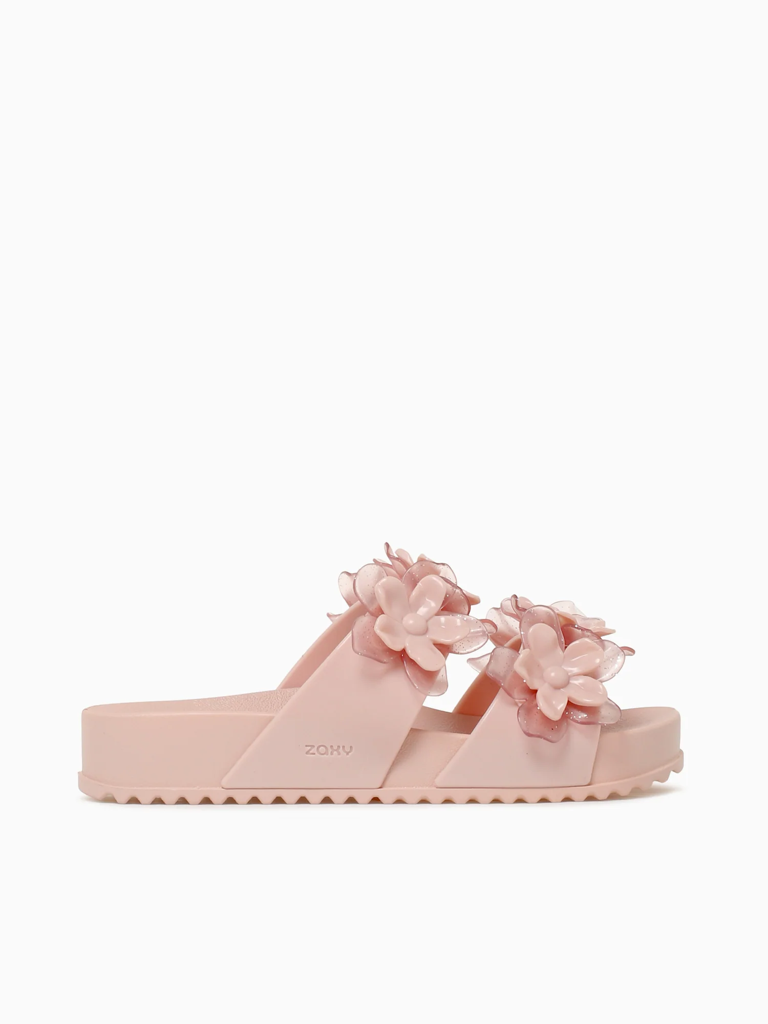 Partner Flower Ad Nude Glitter Jelly